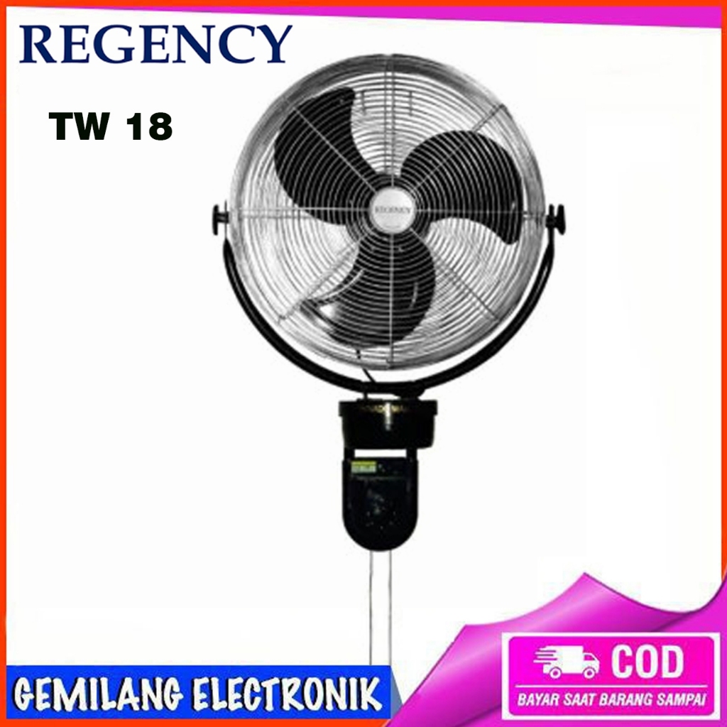 Kipas Tornado Regency TW 18 Wall Fan 18 Inch