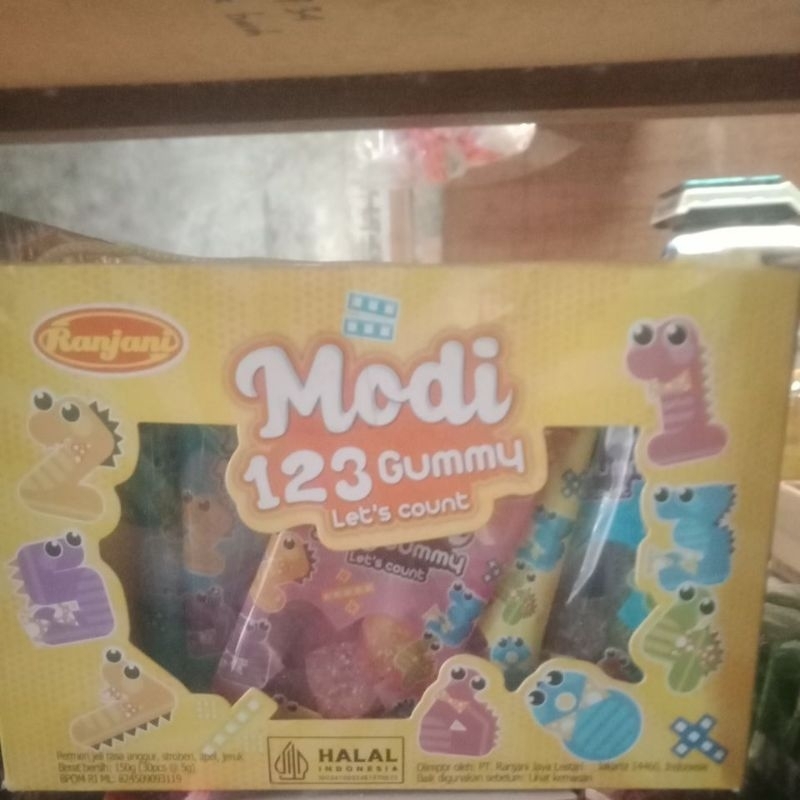 

modi 123 gummy perkotak isi 30