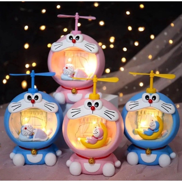 Figure Doraemon Night Light Lampu Doraemon 3D Doll Atmosphere Lamp New LIMITED EDITION