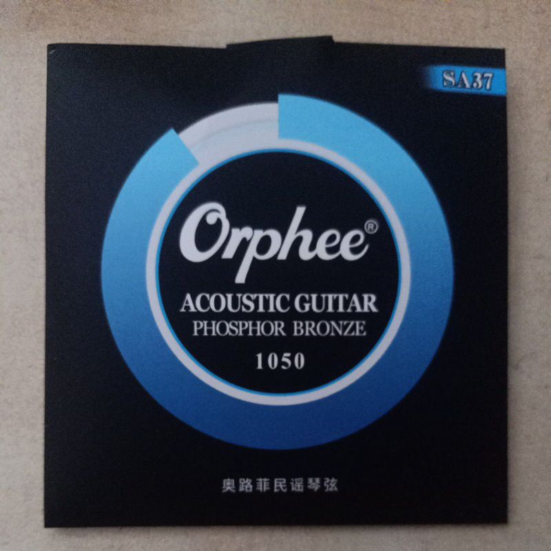 senar gitar Orphee SA37 senar gitar Orphee akustik 010