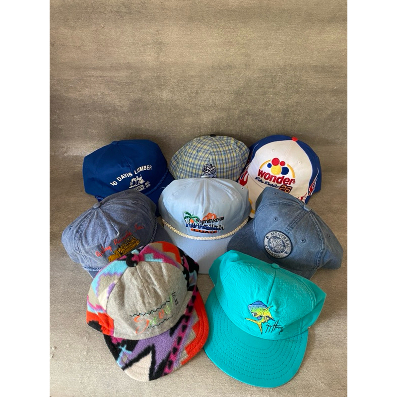 Borongan Topi Vintage