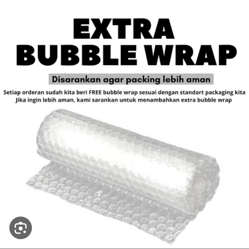 

bublle wrap tambahan