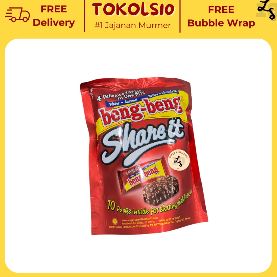 

B3stseller Beng Beng Share It 1 Pack Isi 10 pcs @9.5gr [86]