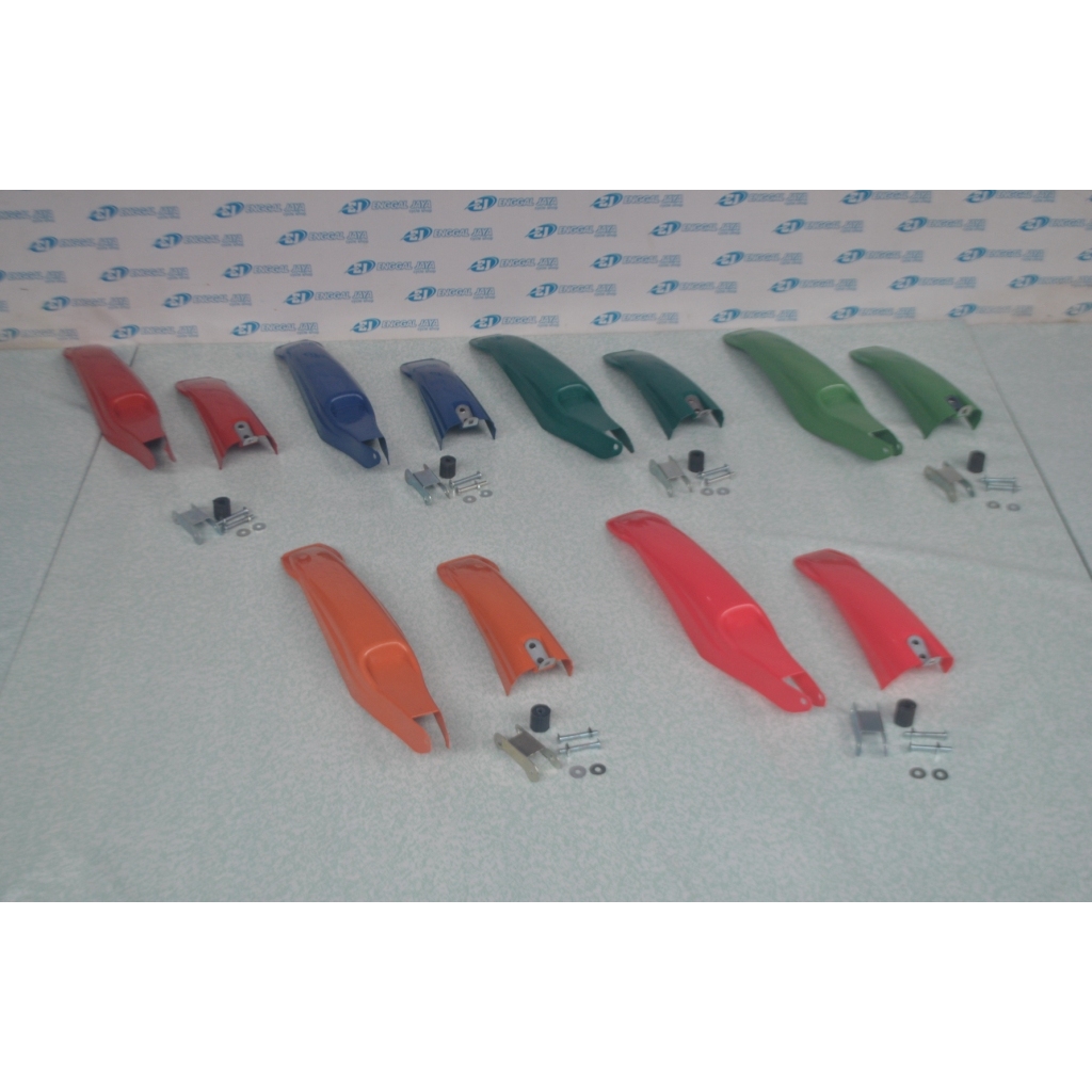 Sepasang Selebor Spakbor Slebor Sepeda BMX LIPAT Gunung MTB Federal 20 24 26 Inch - Fender Mudguard 