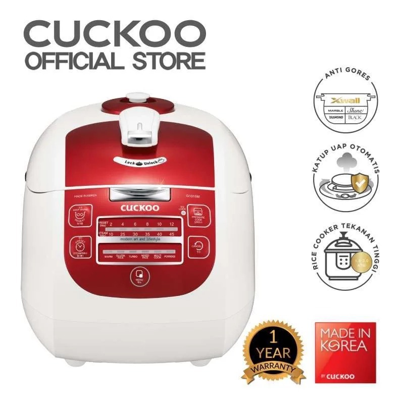 CUCKOO PRESSURE COOKER TYPE CRP-G1015M / 1.8 LITER CRP1015M / GARANSI 1 TAHUN