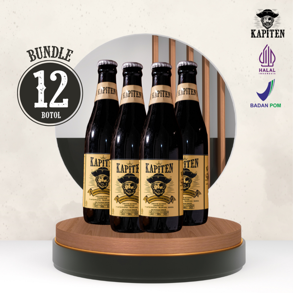 

Kapiten Nusantara Official | BUNDLE ISI 12 Kapiten Coffebeer HALAL | Kapiten Kopi Soda