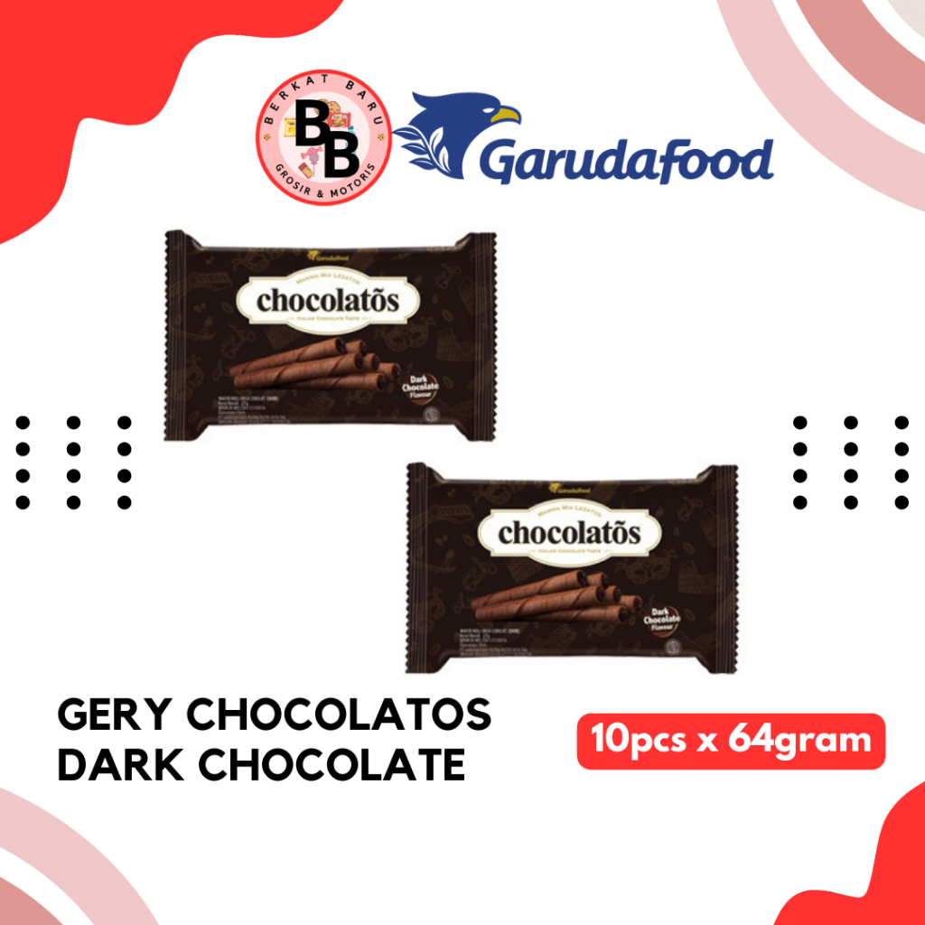 

[BB SNACK] GERY CHOCOLATOS 2000 TRAVEL PACK 64GRAM HARGA PER PACK 10 PCS