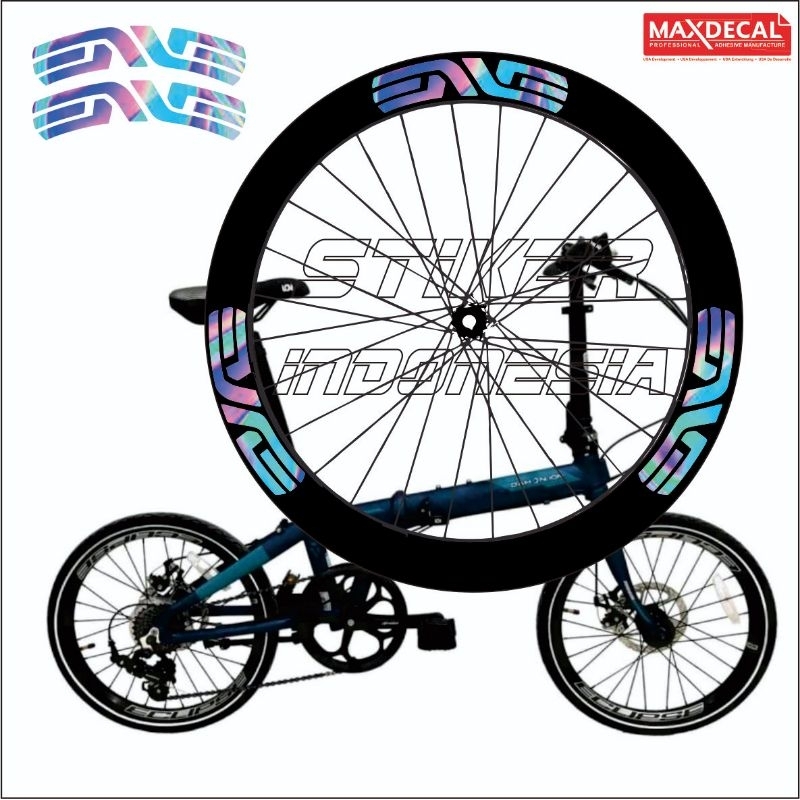 stiker rims enve sticker rims enve harga perbiji seli folding bike sepeda lipat ENVE