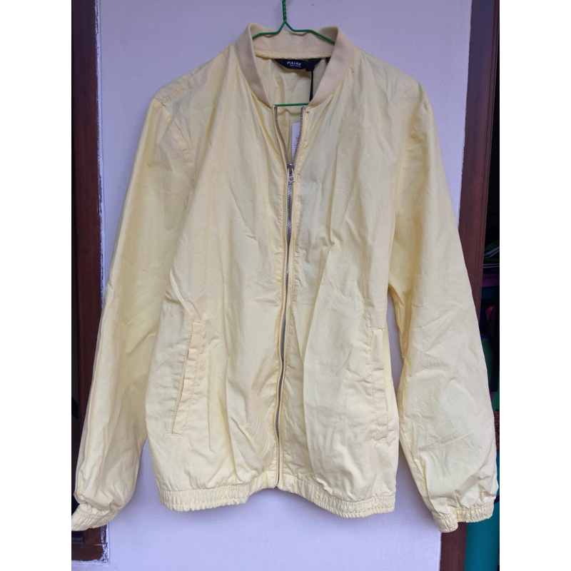 Pull&Bear Bomber Jacket Yellow