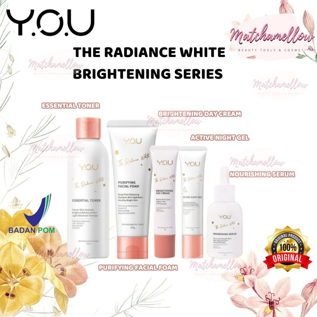 MATCHA  YOU THE RADIANCE WHITE BRIGHTENING SERIES - SKINCARE WHITE