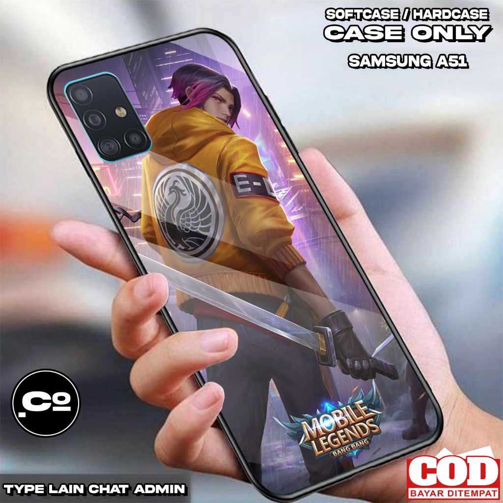 Case SAMSUNG A51 - Casing SAMSUNG A51 [ MLB ] Silikon SAMSUNG A51  - Kesing Hp - Casing Hp  - Case H