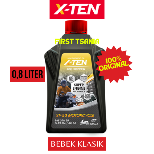 OLI XTEN MOTOR BEBEK KLASIK 800ml ORIGINAL 20W50