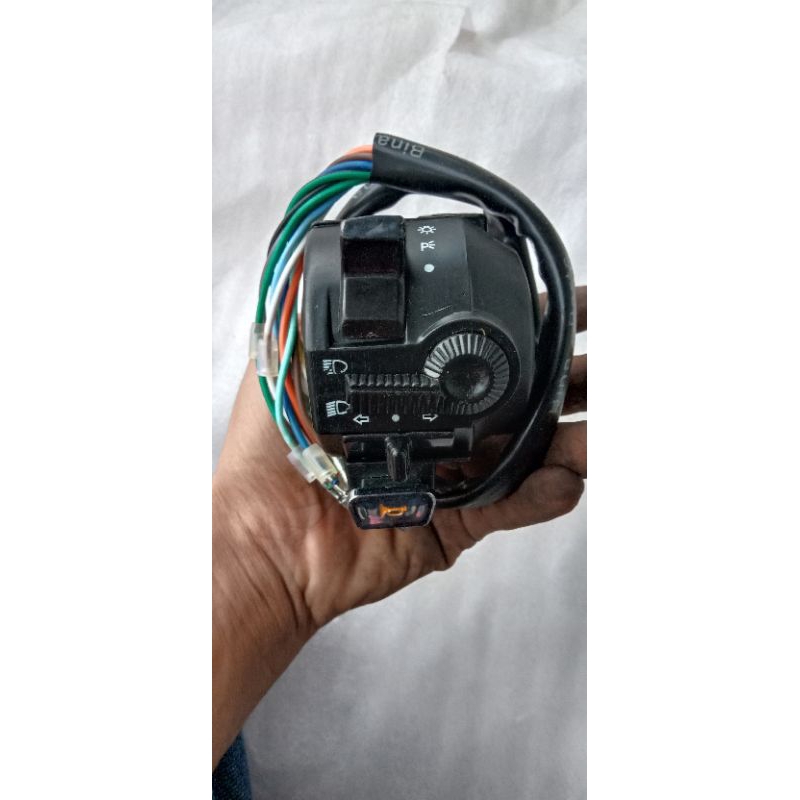 saklar kiri holder kiri switch handle Honda GL Pro GL Max non original NOS