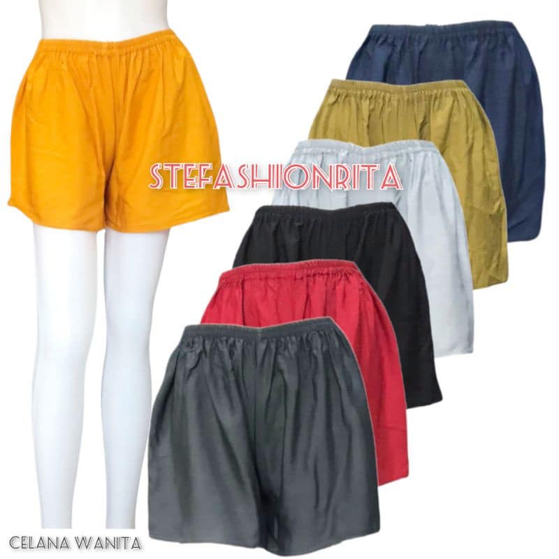 Celana bali Celana polos Cleana pendek