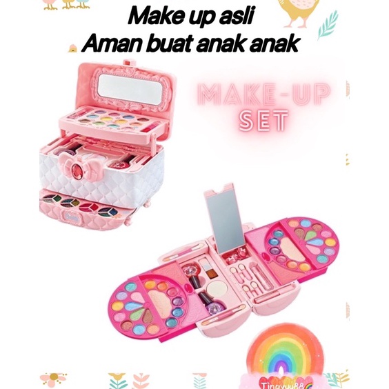 Terlaris children make up bag pretend plays mainan dandan anak bentuk tas- kado anak cewek - kado an
