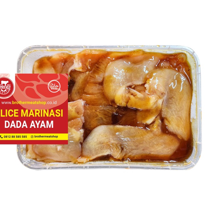 

QTZC1743 Terlaris Slice Marinasi Dada Ayam 500gr, Halal