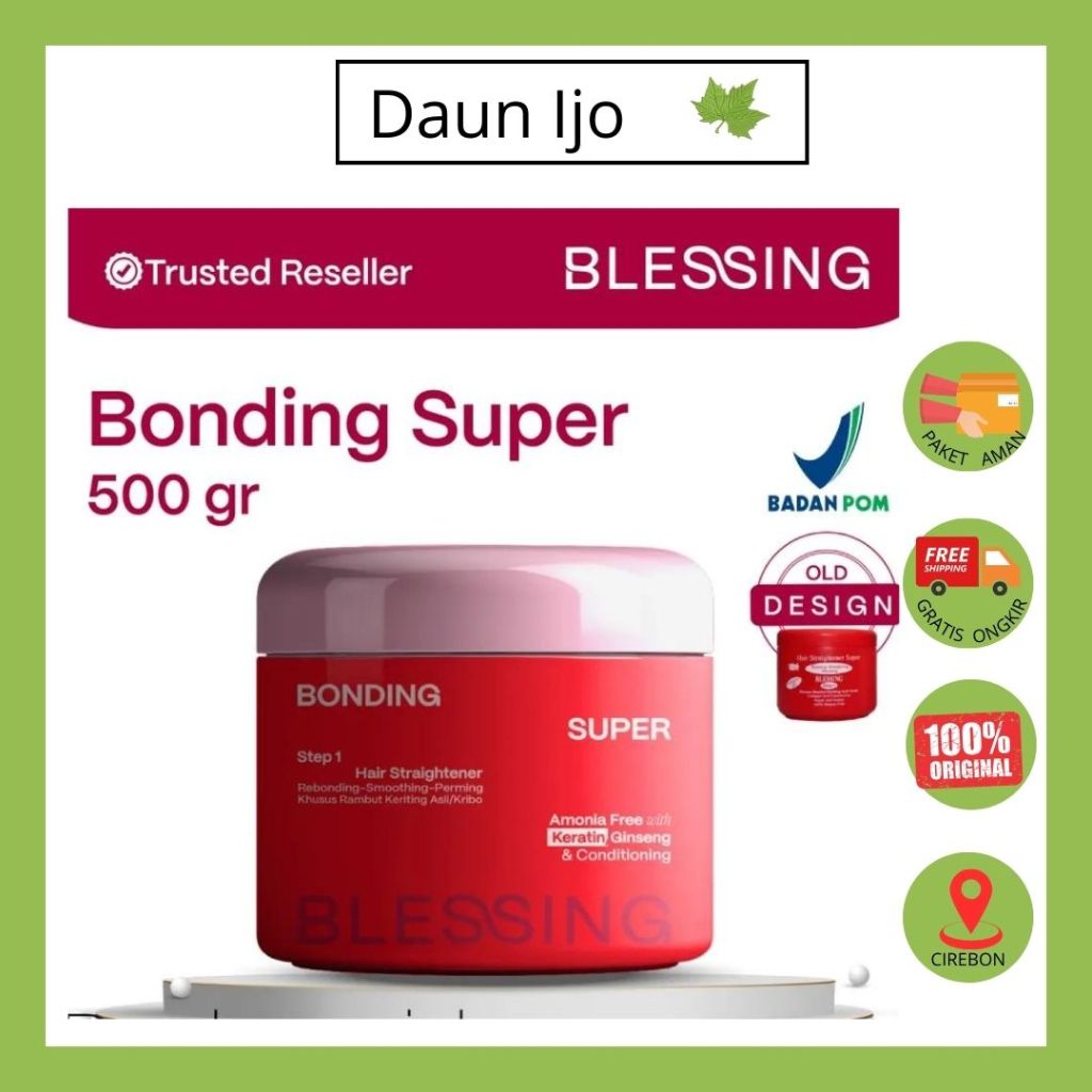 Blessing Hair Straightener Obat Bonding Rebonding