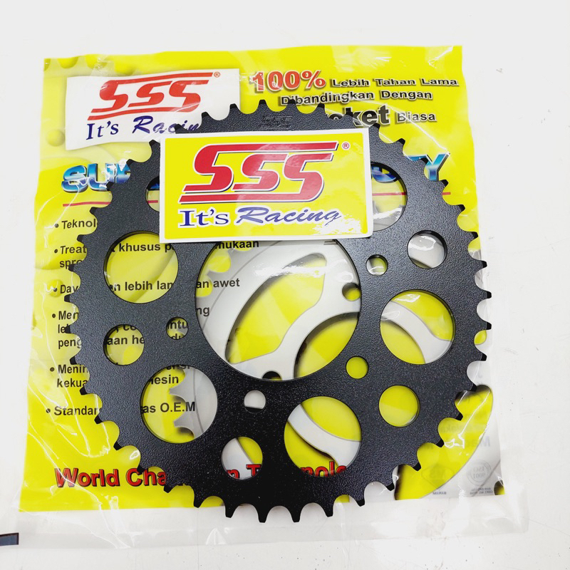 GEAR SSS KPH 415-34 ALMUNIUM HITAM