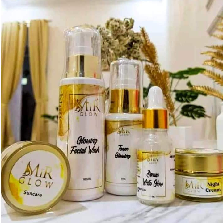 KP-M MIR GLOW PAKET SKINCARE GLOWING BY MIU BEAUTY MURAH