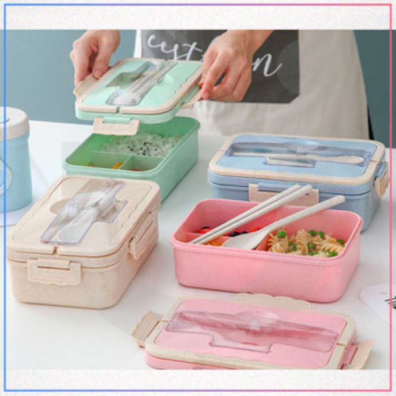 lunch box / bento / tempat makan gandum
