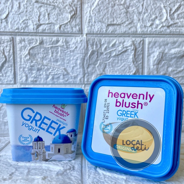 

R3@dy Br0 HEAVENLY BLUSH GREEK PLAIN YOGHURT/ GREEK PLAIN YOGURT/ GREEK YOGHURT ORIGINAL 300gr Banyak Dicari