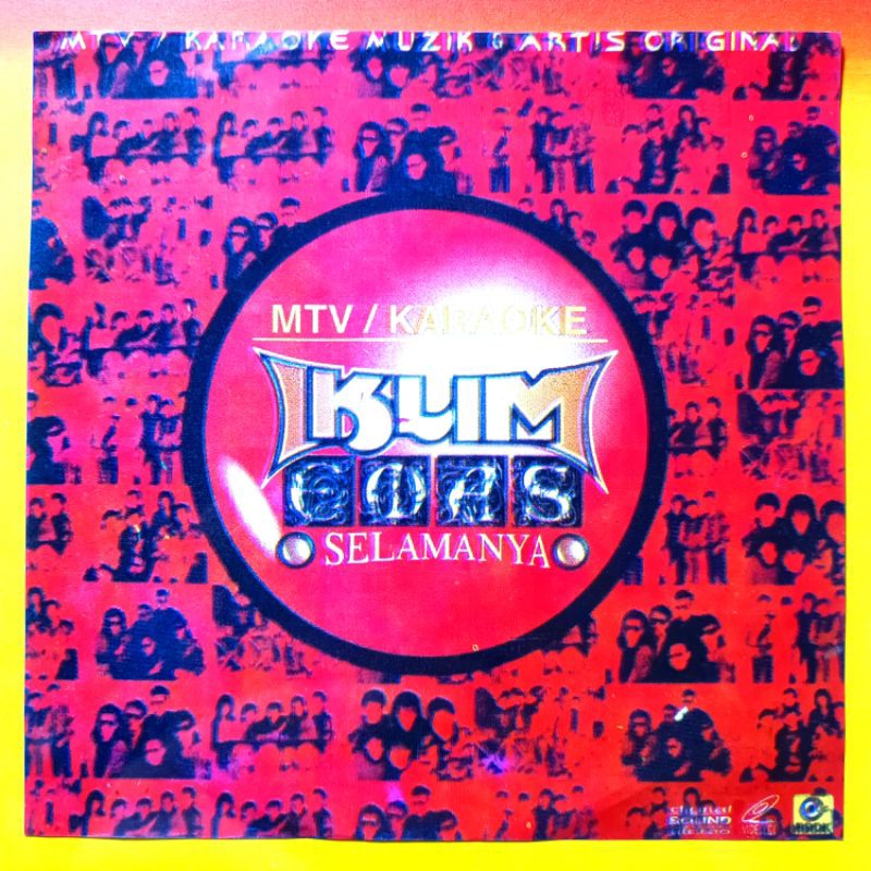 Kaset VCD Musik Bisa Karaoke 13 Lagu Pop Malaysia IKLIM Album Pilihan Terpopuler
