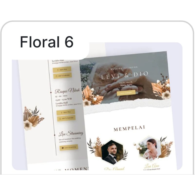 Undangan digital | Wedding Digital | Undangan digital cepat | Undangan digital unik | Undangan digit