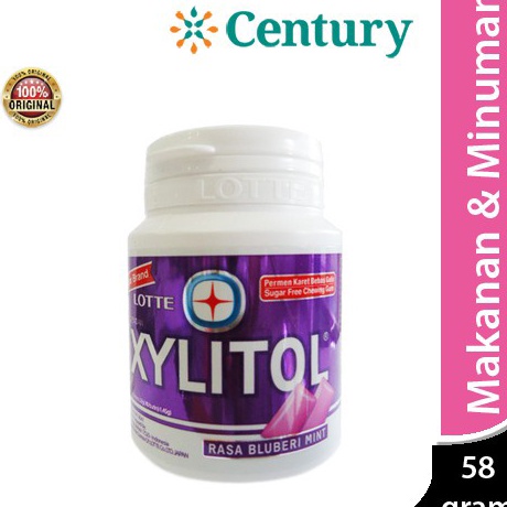 

SRJC6973 (C6369] Xylitol Blueberry Mint Botol 58g