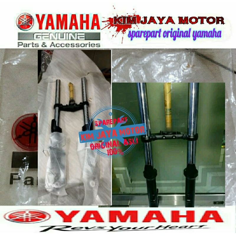 SHOCKBREAKER DEPAN ASSY YAMAHA R25 - MT25 ORIGINAL