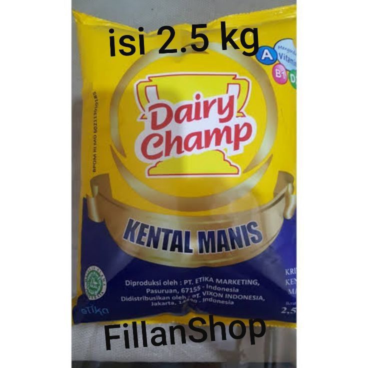 

SVKF2990 Terlaris Susu Dairy Champ 2.5 kg