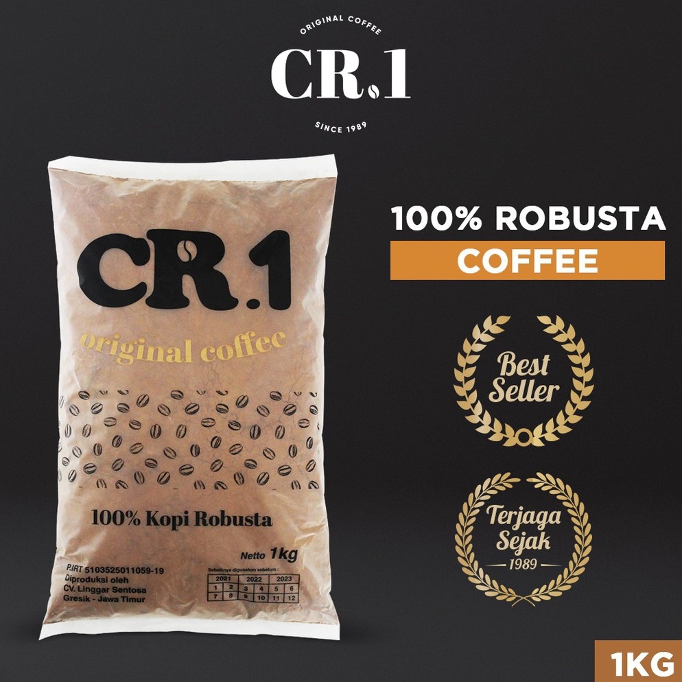 

[♛X23(] CR1 Coffee - Kopi Bubuk Cr1 Kemasan 1Kg