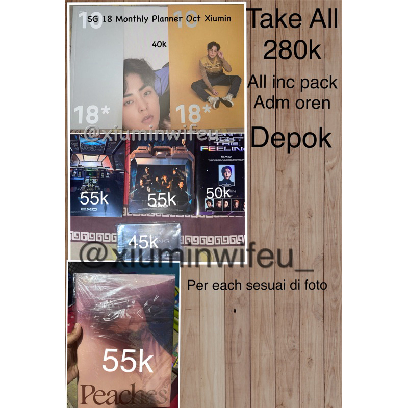 Album Only Exo Album only nct dream kihno only