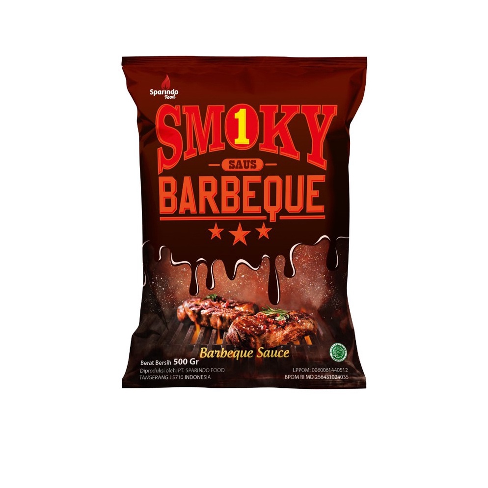 

46 SMOKY1 Saus Barbeque 500 gram fwiqe