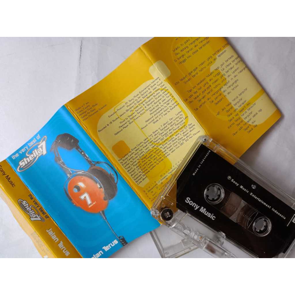 Kaset Pita Original | Band Sheila On 7 | Album "Jalan Terus"