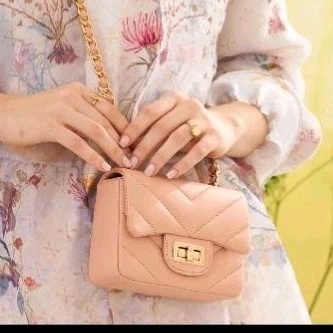 MERCHE Trisha Mini Bag Rose Pink ( PRELOVED )