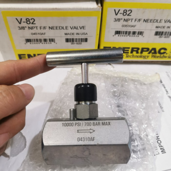 Promo Needle Valve 3/8 FNPT 700BAR 10000PSI SS316 ENERPAC V82 Limited