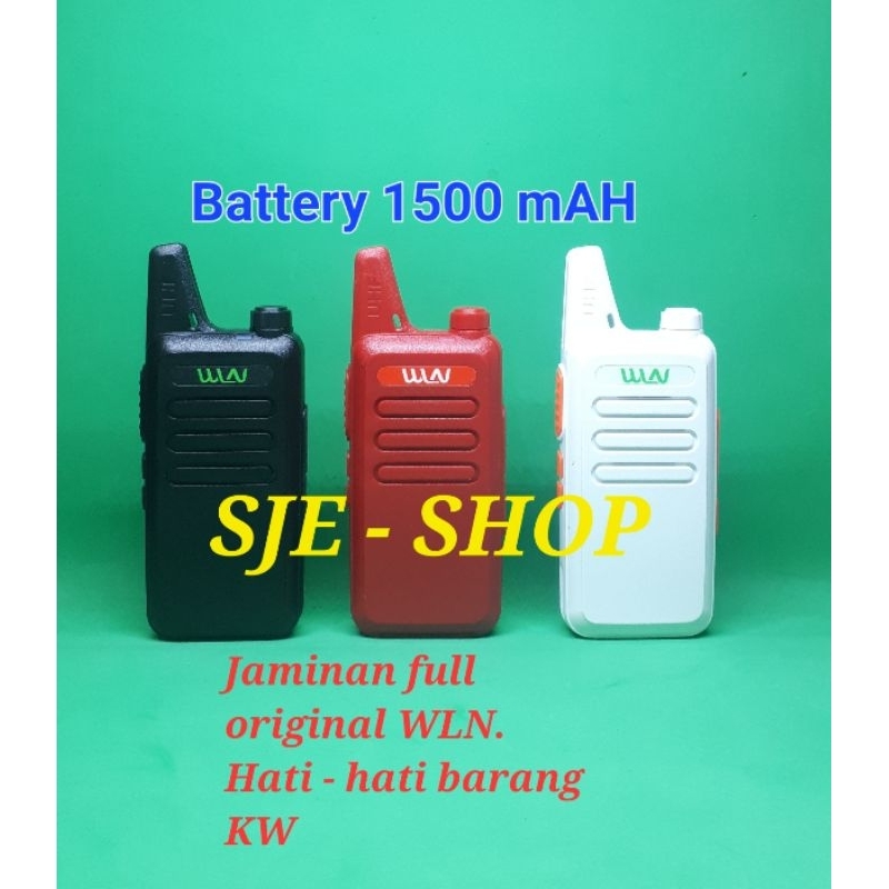 HT WLN KD C-1 Hitam Merah Putih