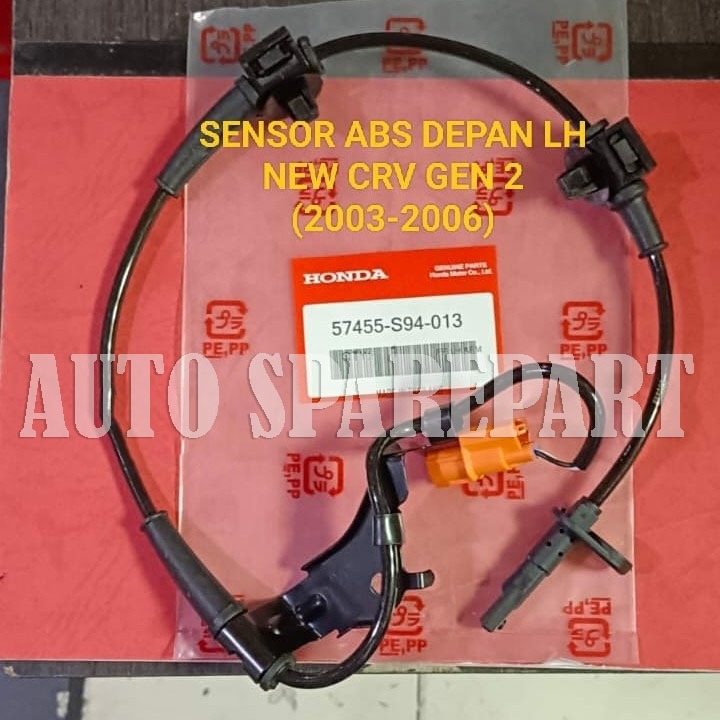 sensor abs depan front kiri Lh new crv gen 2 2002-2006 57455-S9A-013