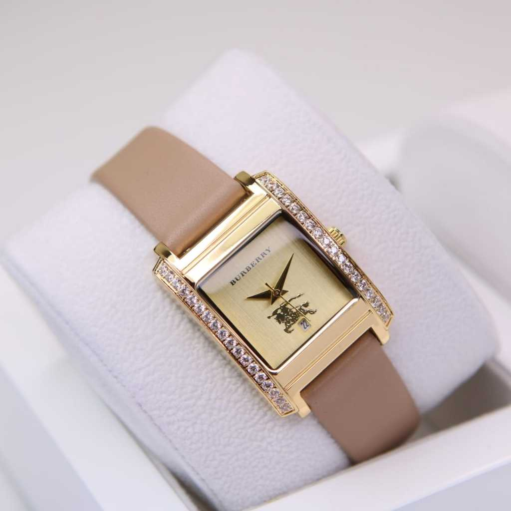 Jam tangan wanita BURBERRY TERBARU BAHAN KULIT