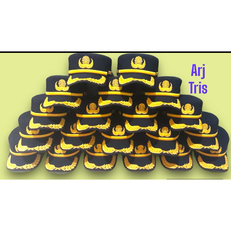 Topi Komando Korpri Bordir Timbul