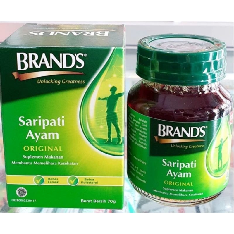 

Brand's Sari Pati Ayam Original botol 70 gram