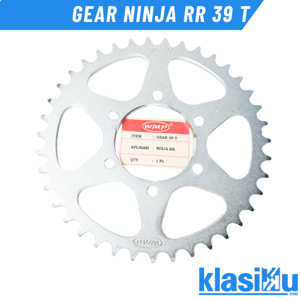 Gir Gear Belakang Motor Kawasaki  Ninja RR 150 Gear 39 T Best Quality Nos