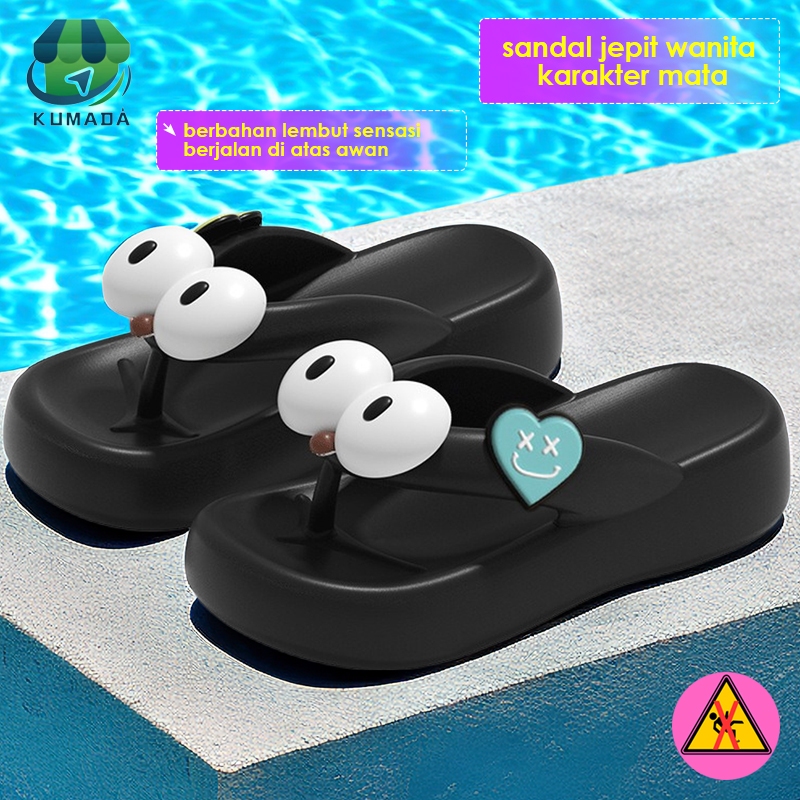 Sandal Jepit Wanita Tebal Sandal Wanita Model Mata Sandal Jepit Wanita Model Mata Sandal Karet Wanit