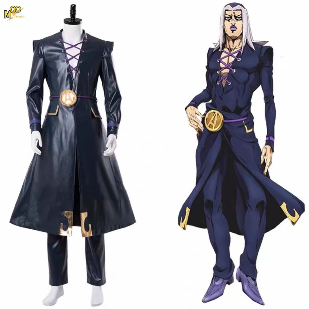 JOJO's Bizarre Adventure Golden Wind cosplay costume Leone Abbacchio cosplay costume and wig