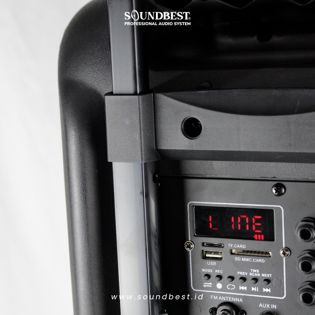 SOUNDBEST Speaker Portable XR-12 Garansi Resmi