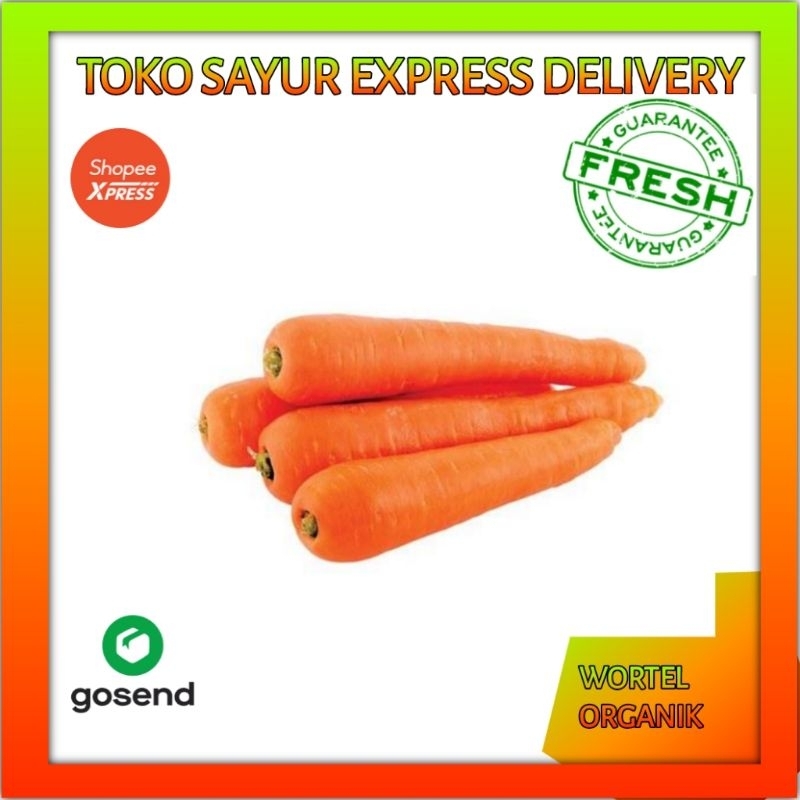

Wortel Organik Segar - Sayur Fresh Palembang