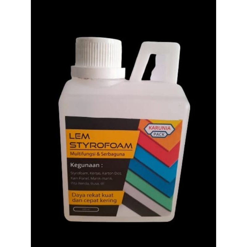 

Lem Gabus Styrofoam 500ml / Lem perekat gabus