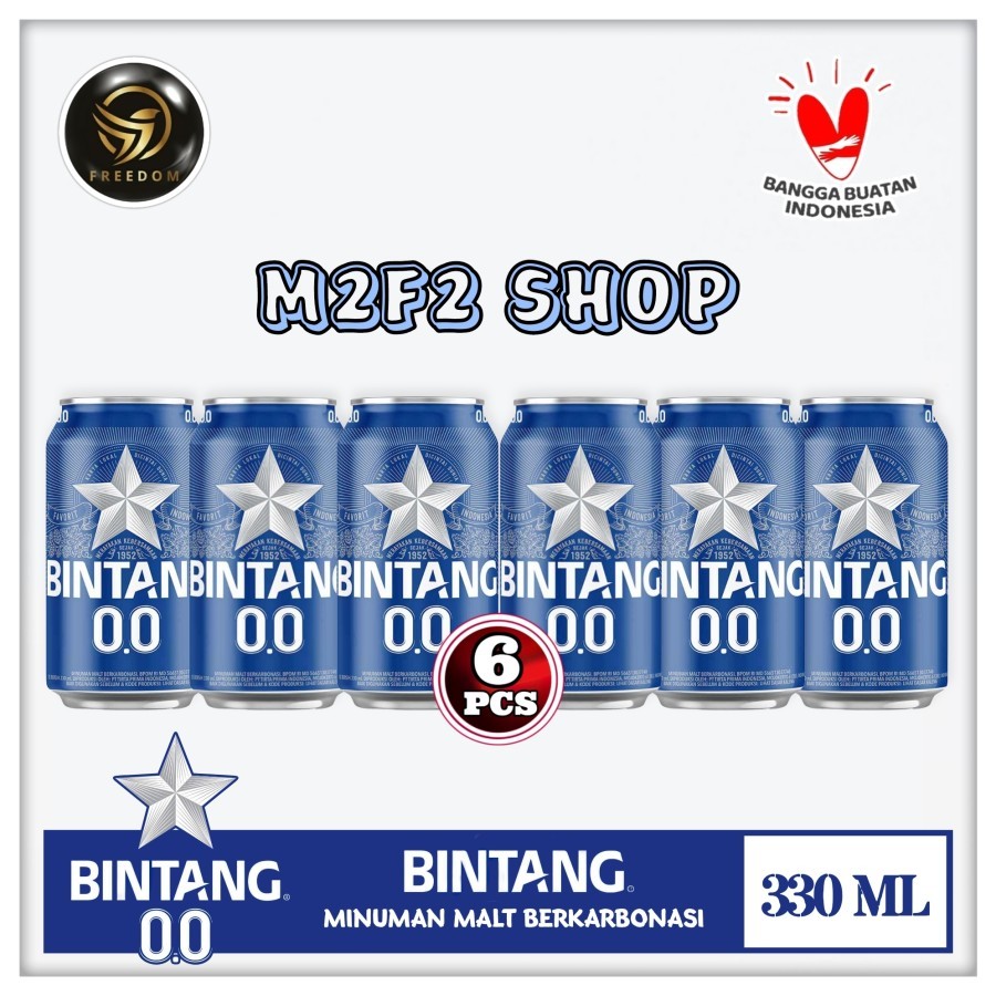 

Bintang Zero 0,0% Original Can | Kaleng - 330 ml (Kemasan 6 Pcs)