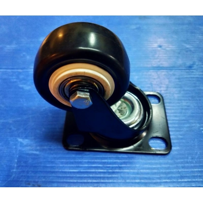 TYR Roda Troli 2 inch RHJ-TW caster germany.PU merah dan hitam.