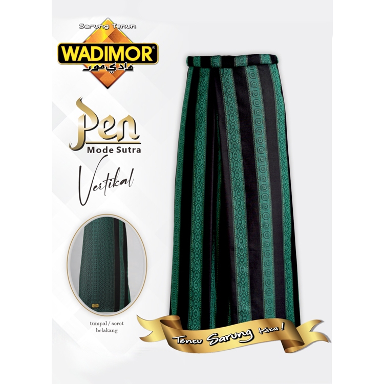 Wadimor Sarung Tenun Pen Mode Sutra VERTIKAL